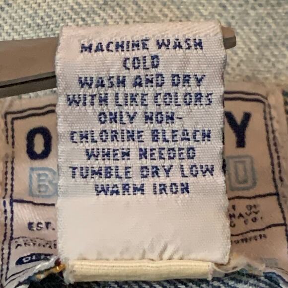 OLD NAVY Boys Lightly Distressed Denim Jean Jacket Trucker Long Sleeve XL Unisex - Picture 3 of 10